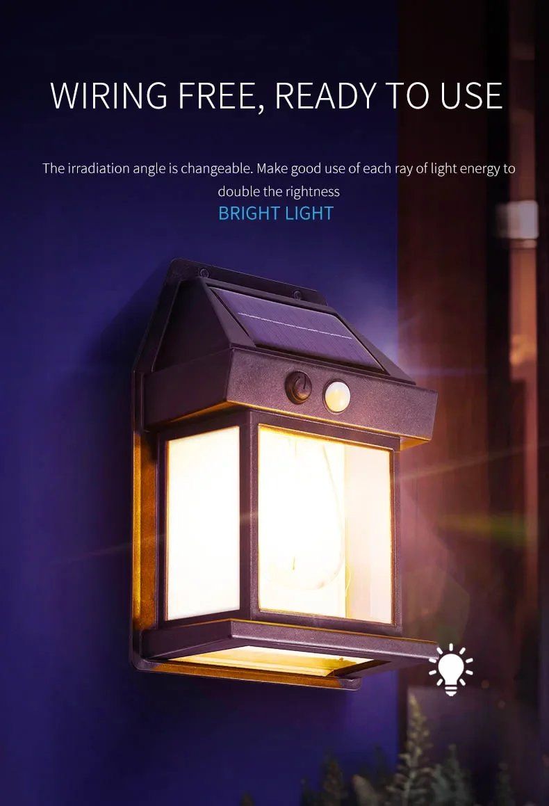 Lampade: NEU Solar Wandleuchte Sensor / Lampe murale solaire – Nuovo e nell'imballaggio originale da Isérables venduto da Wishlist 2