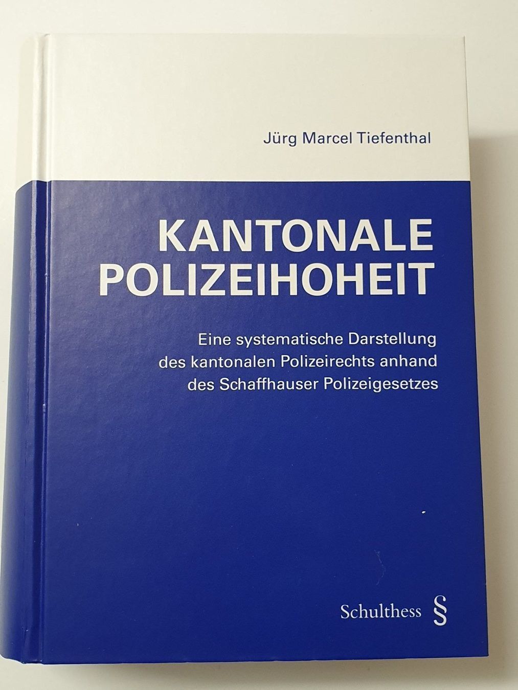 Libri: Kantonale Polizeihoheit 2016 – Usato da Oberdorf BL venduto da BaldenEagle