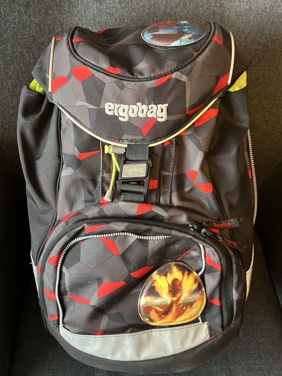 Ergobag Borse & Zaini: Ergobag Schulrucksack mit tollem Design mit Turnbeutel – Usato da Wolhusen venduto da eve_m6cg