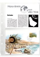 Barbados_1985_Münzbrief mit Beschreibung