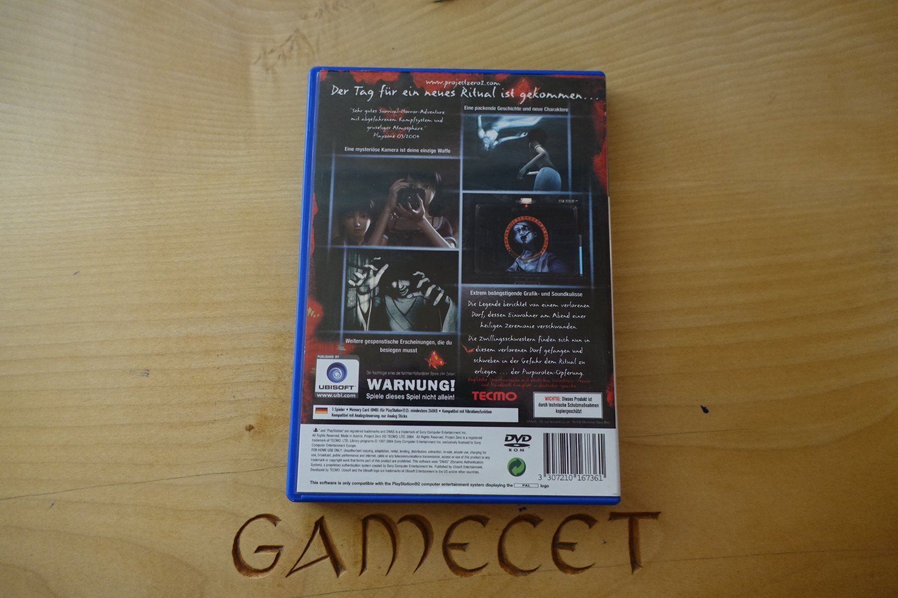 Sony Jeux: Project Zero II: Crimson Butterfly – D'occasion à Steinach par Gamecet 2