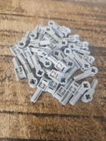 lego 6553 lot de 35 pièces Light Bluish Gray Technic, Axle