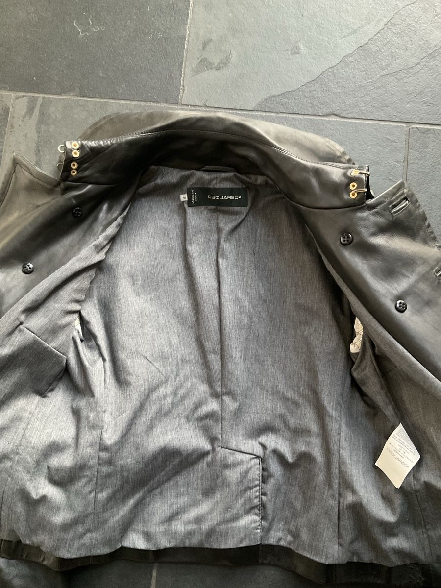 Dsquared2 Giacche: Dsquared2 Lederjacke – Usato da Röschenz venduto da Queen020 3