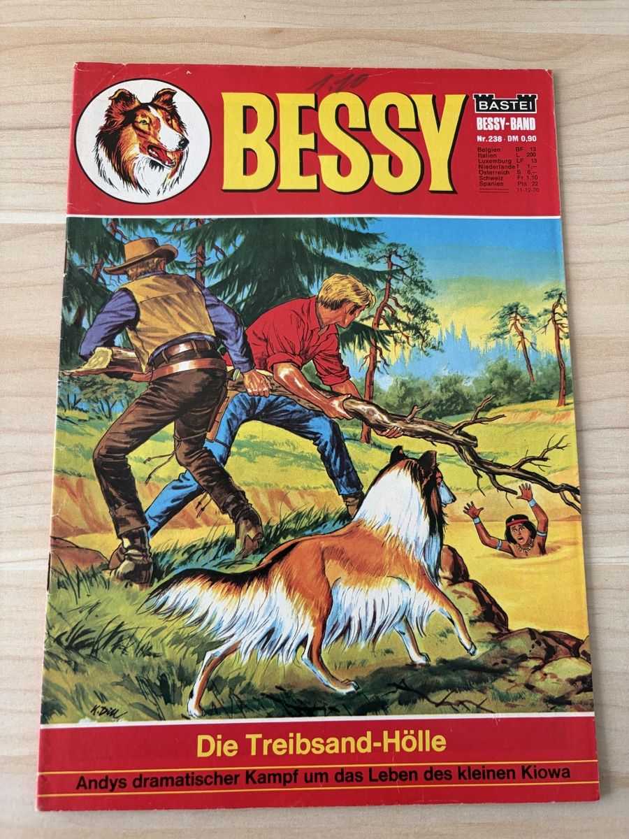 Fumetti: Bessy Bastei 1.Auflage Heft 238 – Usato da Kehrsatz venduto da Raboy