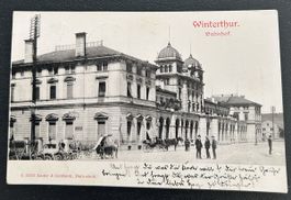 AK Winterthur Bahnhof 