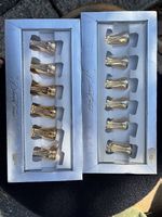Messerbank Gold 2 Packungen Messerbänke