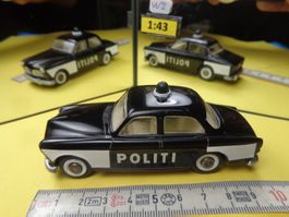 Volvo Amazon Politi 1/43 (ohne Box) Tekno   > (W2) REV.