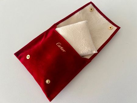 CARTIER-Paris original velvet étui - box + cushion for watch