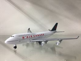Air Canada Boeing 747-400 Verkehrsflugzeug Modell, 1:500