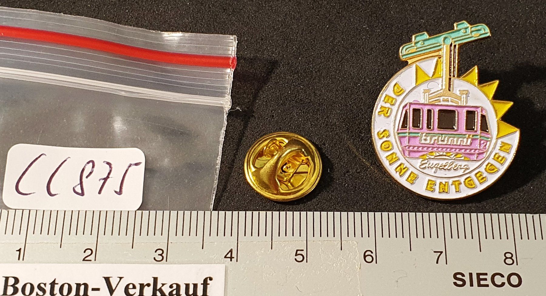 Placchette & Badge: CC875 - Pin Gondel Engelberg brunni – Usato da Reinach BL venduto da Boston-Verkauf 1