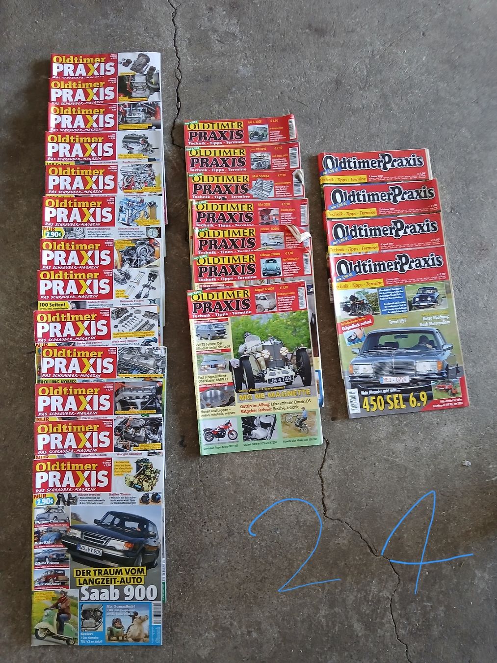 Revues & Magazines: 24 Magazine Oldtimer Praxis – D'occasion à Illighausen par MrBEN