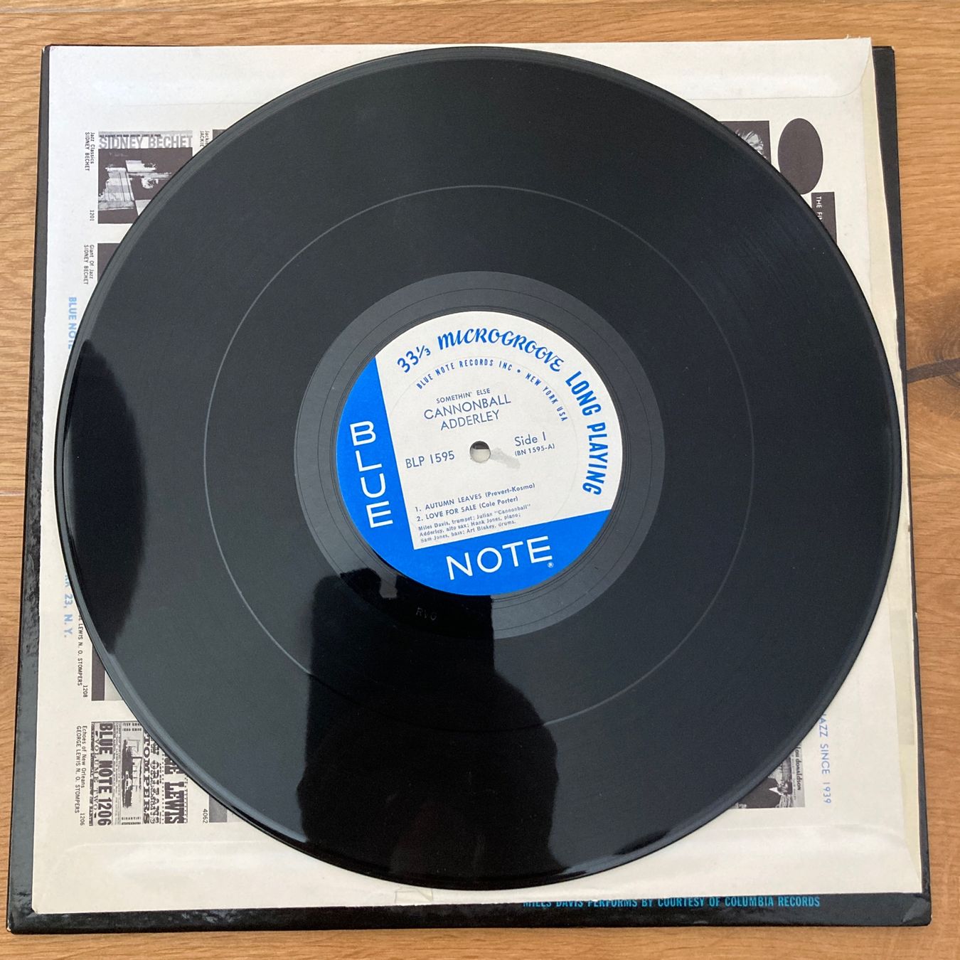 Dischi in vinile: Cannonball Adderley - Somethin' Else   Rare US-Pressung 1963 – Usato da Altdorf UR venduto da Metallic0 2