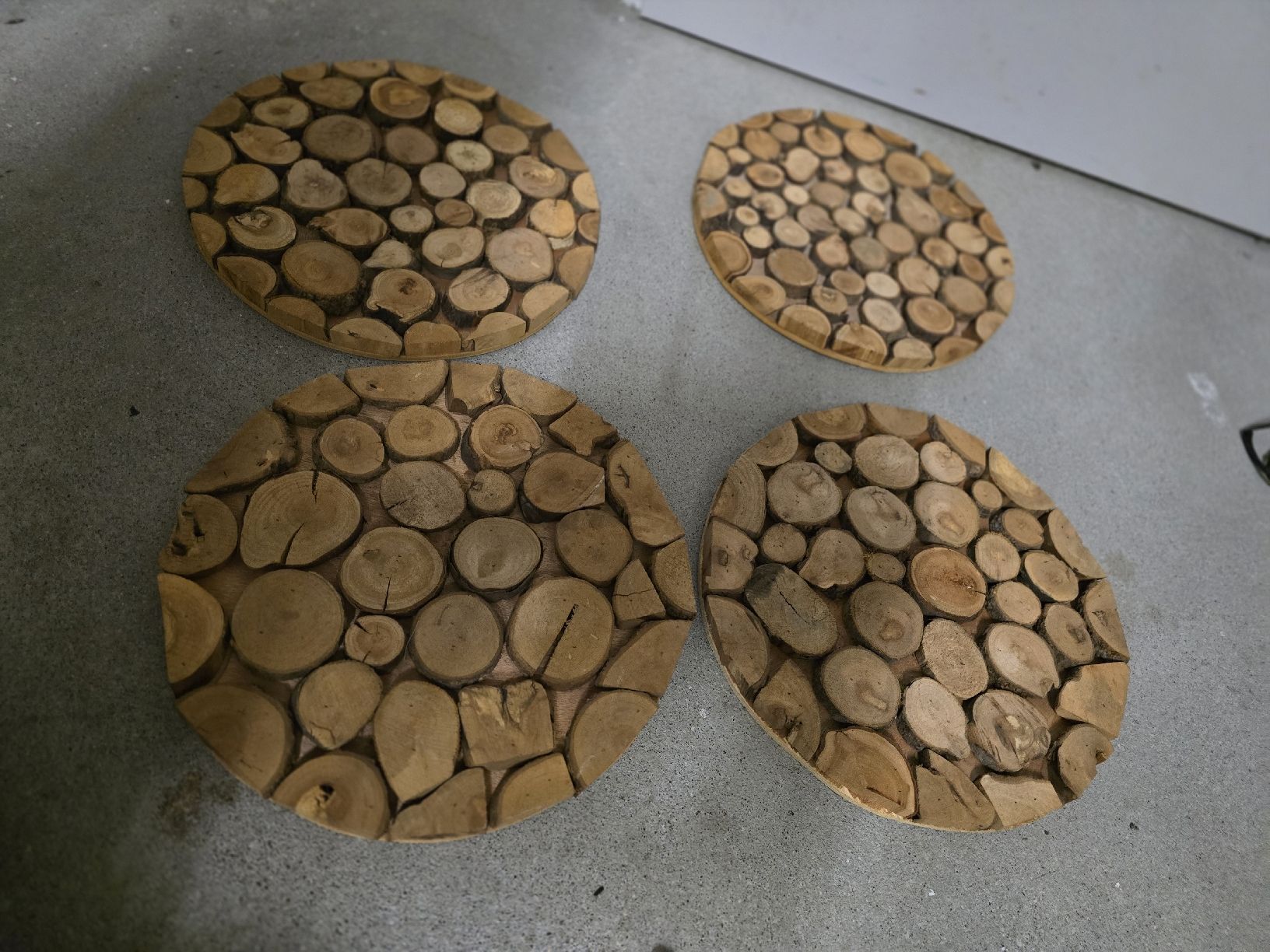 Tutte le decorazioni: 4x Deko Holz Baumscheiben 34cm – Usato da Laufenburg venduto da megane1959 6