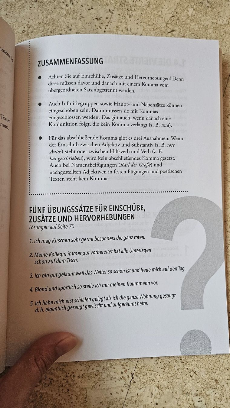 Bücher: Kommasetzung von Johanna Andresen – Neu (gemäss Beschreibung) aus Zuoz von ser_b555 1