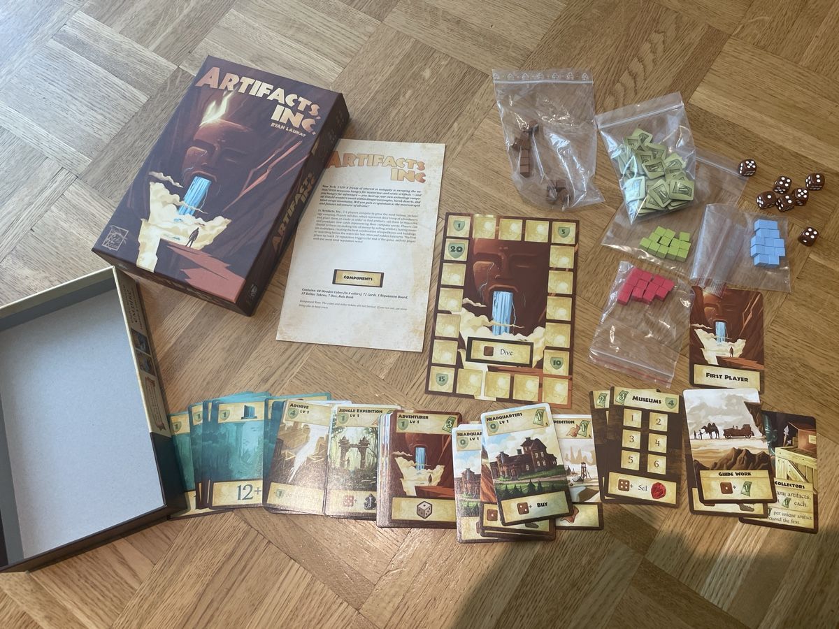 Giochi: Artifacts Inc. - Das spannende Brettspiel! – Usato da Therwil venduto da rubininio 2