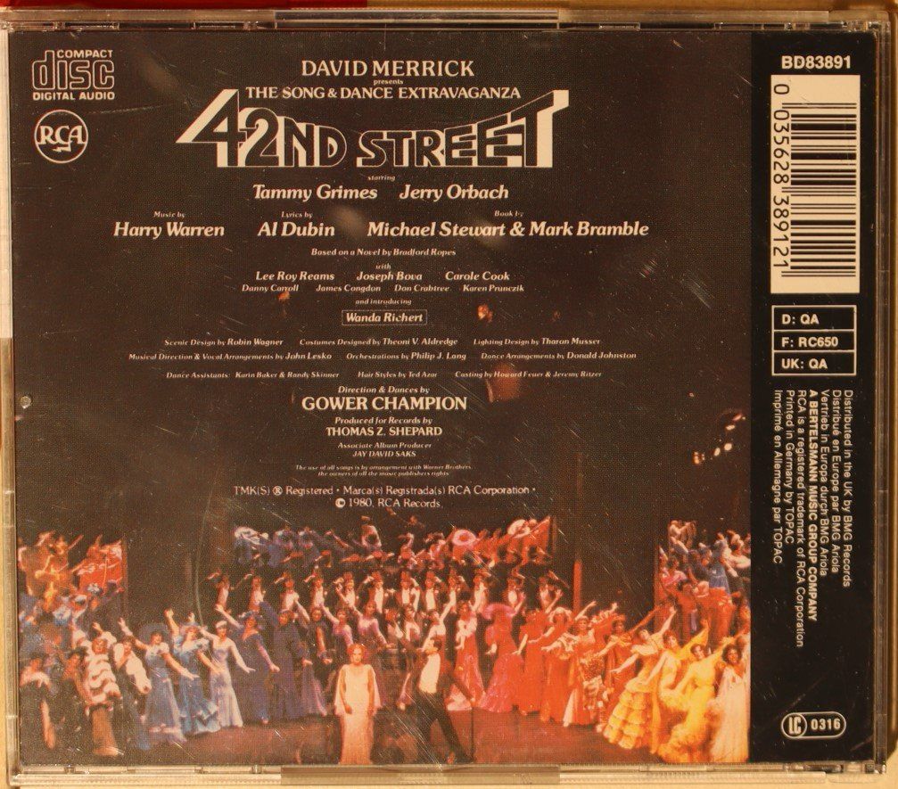 CDs: David Merrick – 42nd Street – Gebraucht aus Luzern von CONTENTI 2