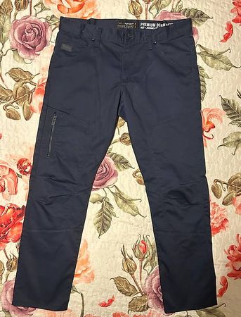 Pantalon bleu foncé Angelo Litrico ? W34 L32 (M)