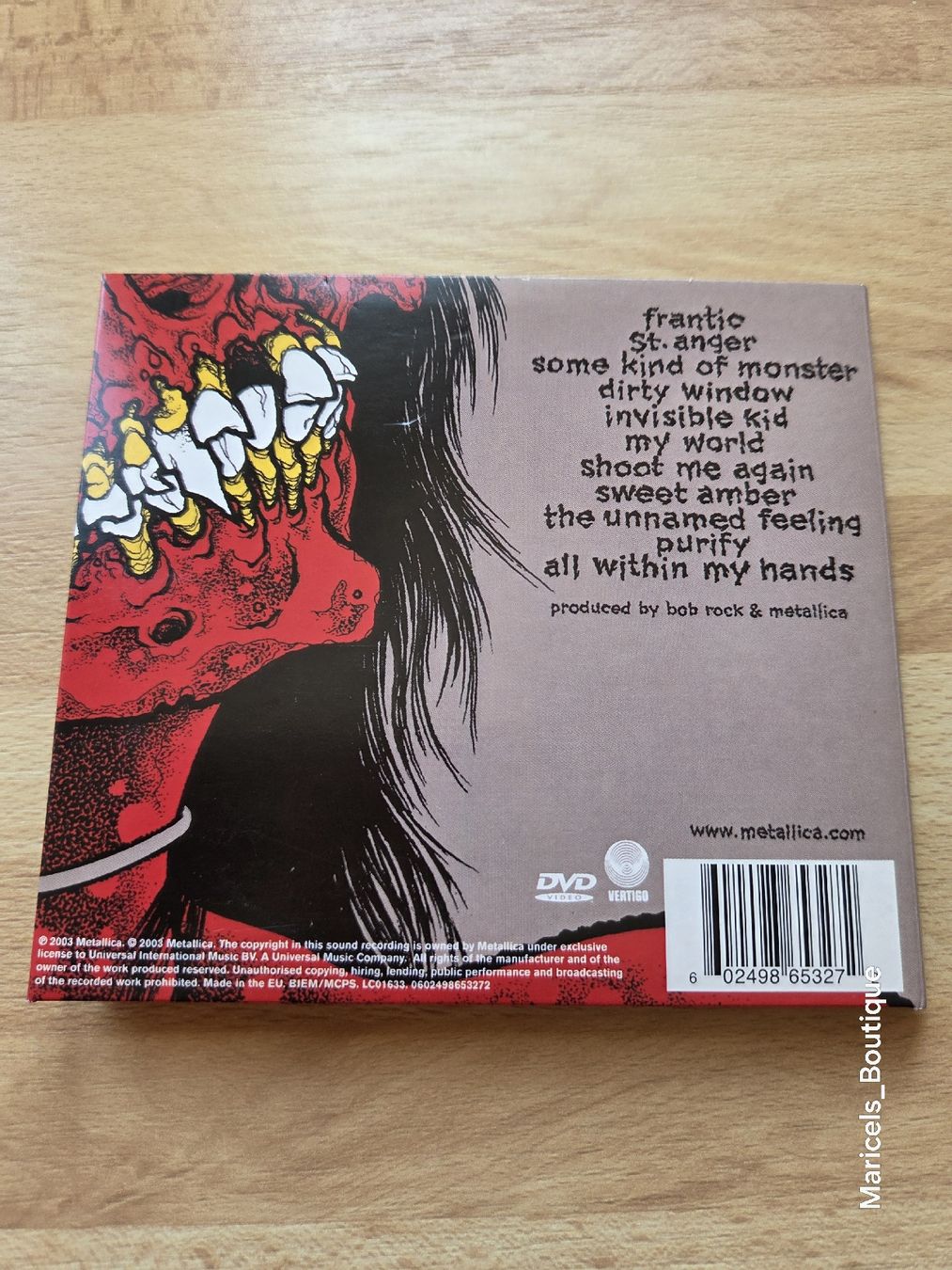 CDs: Metallica St. Anger CD DVD good condition – Gebraucht aus Winterthur von Maricels_Boutique 5