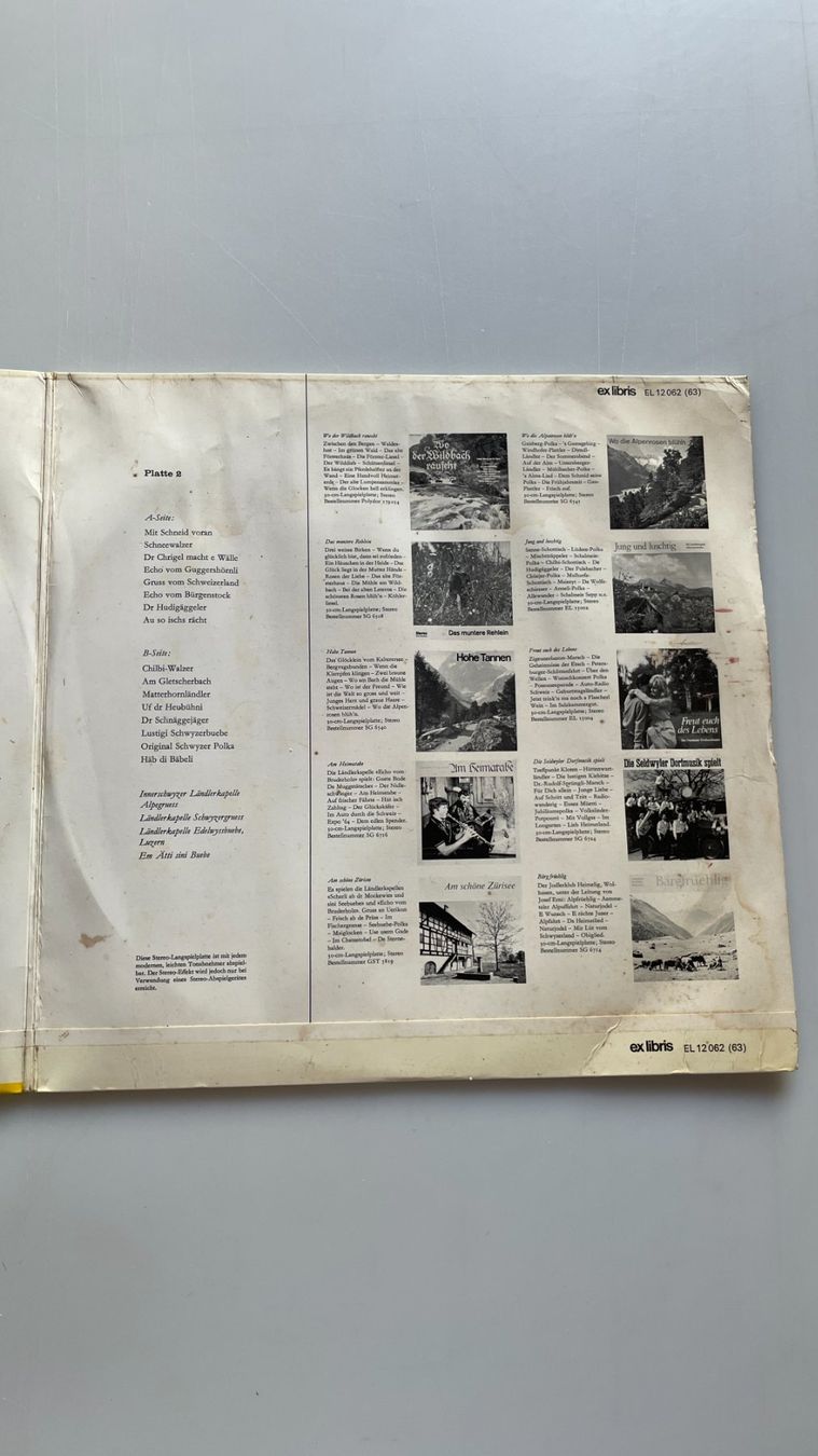 Schallplatten: Mis Schwyzerland - 2 Schallplatten – Gebraucht aus Glattfelden von markweb 3