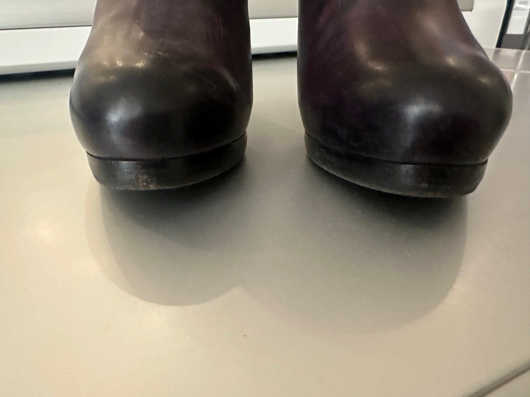 Santoni Scarpe da donna: Original Santoni Stiefeletten, lila, Gr. 38 – Nuovo (secondo la descrizione) da Watt venduto da MilaKimba 3