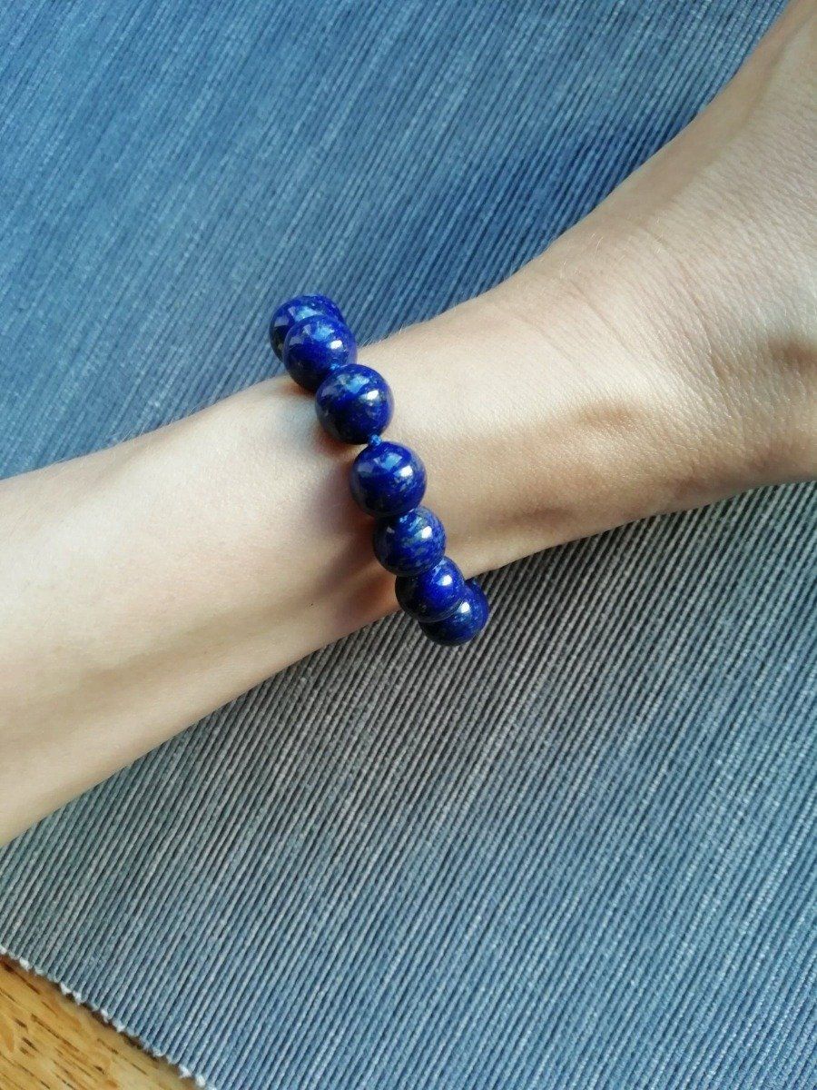 Bracciali & Braccialetti: Wunderschönes Armband, Lapislazuli 18 cm – Nuovo (secondo la descrizione) da Basel venduto da Thymia 2