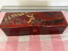 Lackschatulle Japan Vintage