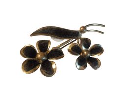 Brosche Vintage Blume