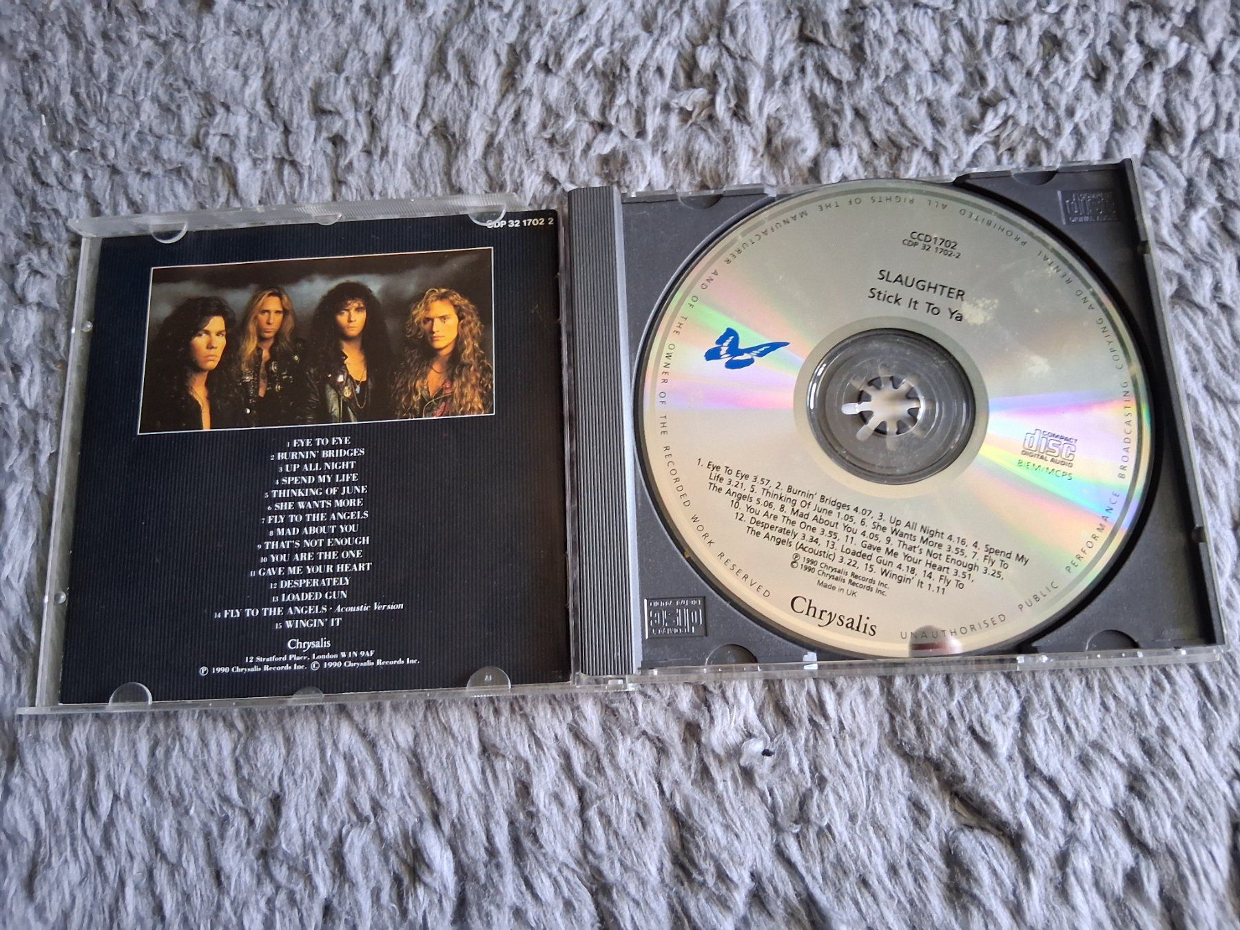 CD: SLAUGHTER     STICK IT TO YA      CD – Usato da Wetzikon ZH venduto da Ramones01 2