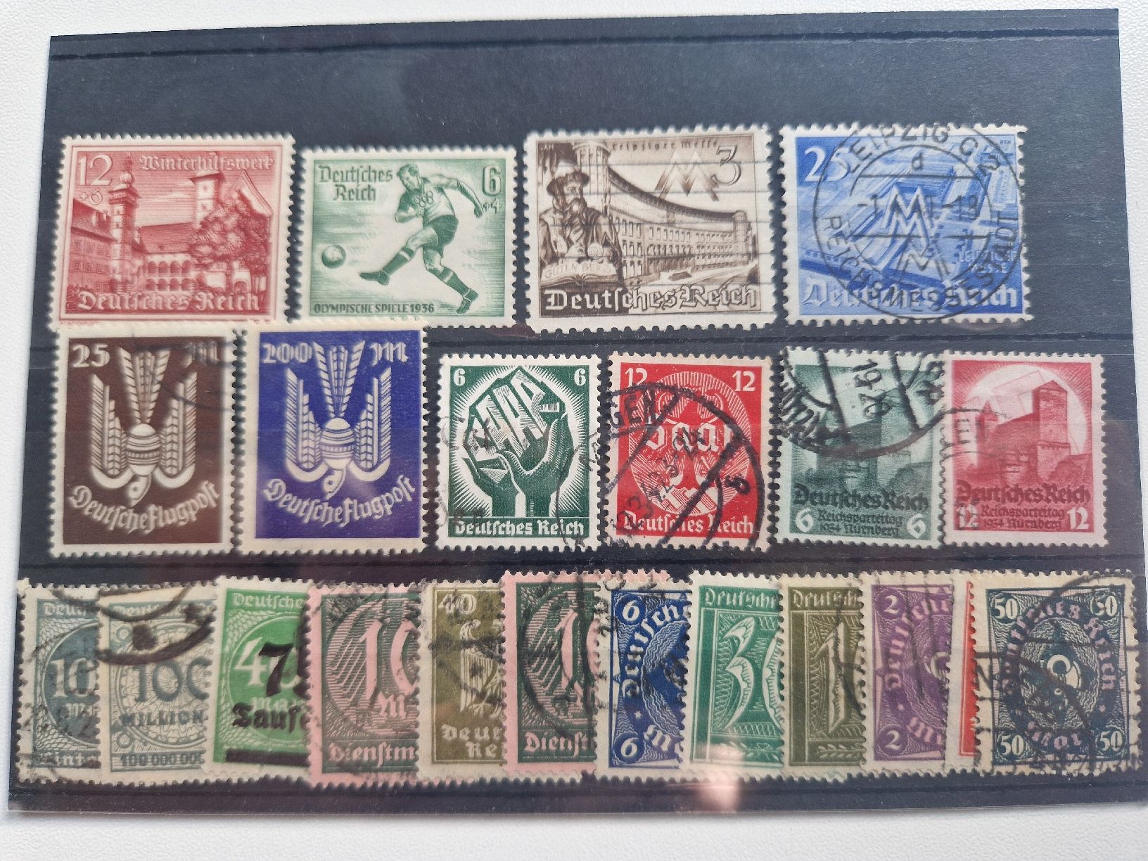 Tutti i francobolli: Deutsches Reich Briefmarken – Usato da St. Gallen venduto da Enrico_SG