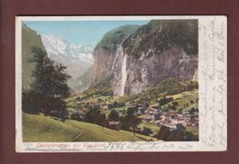 LAUTERBRUNNEN - Staubbach - 1900 UPU