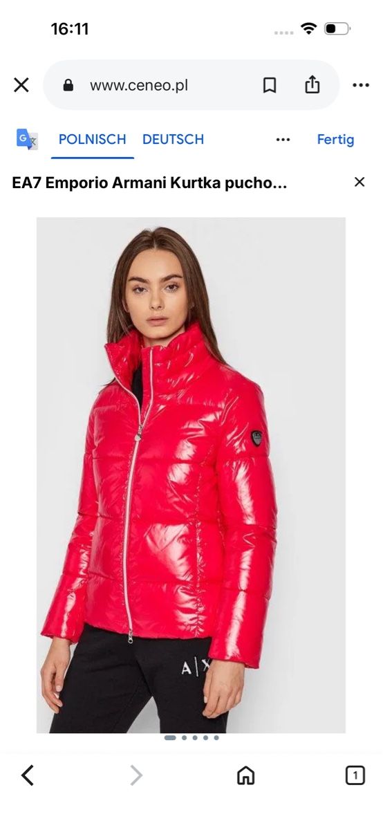 Jacken: Emporio Armani Jacket – Neu und originalverpackt aus Silvaplana-Surlej von vikhayy.stmoritz