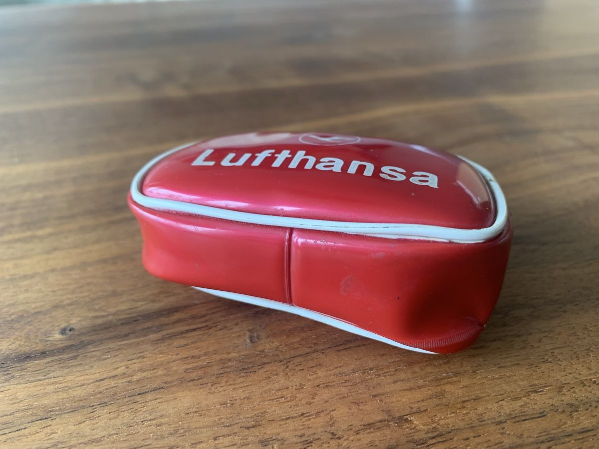 Portafogli: Vintage Lufthansa Beutel (mind 20-30-jährig) – Usato da Opfikon venduto da BananaGio01 3