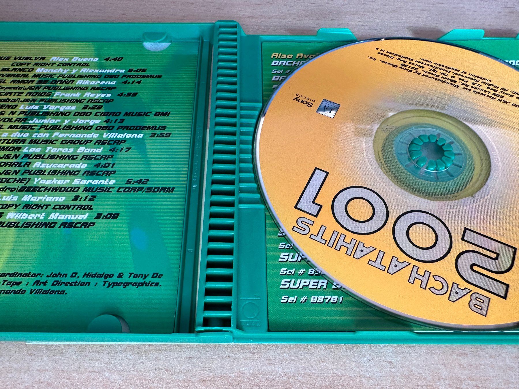 CDs: Various – Bachatahits 2001 – Gebraucht aus Rikon im Tösstal von Alpenmutz 2