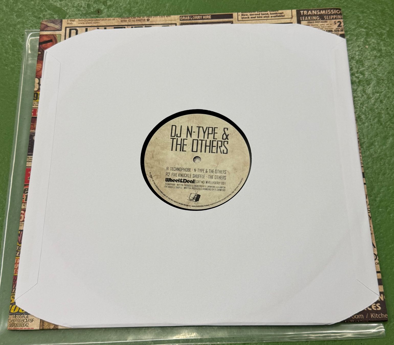 Dischi in vinile: DJ N-Type & The Others: Technophobe / Five Knuckle Shuffle – Usato da Basel venduto da Ostschweiz06 1