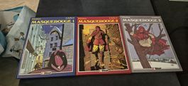 LOT MASQUEROUGE TOME 1 À 3 BD VINTAGE 1984 HISTOIRE FRANÇAIS