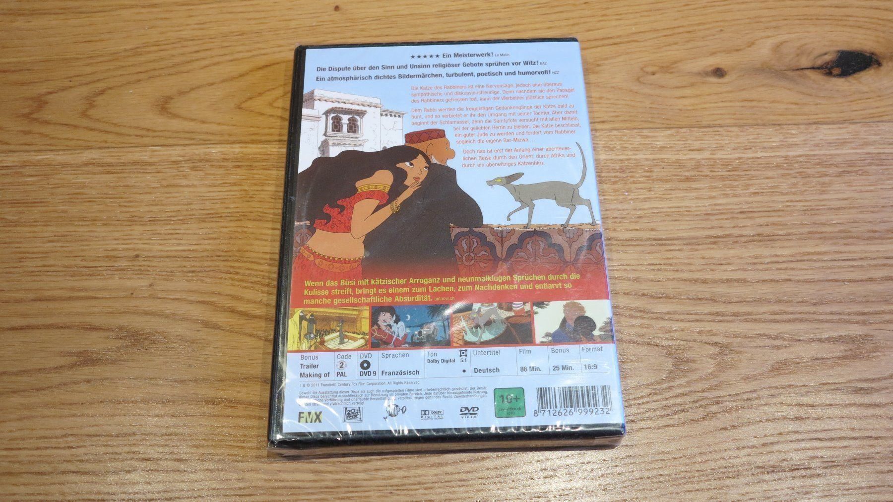 Tous les DVDs: Die Katze des Rabbiners  (Omu) – Neuf avec emballage d'origine à Bettmeralp par stermei 1