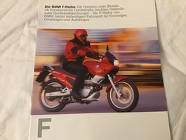 BMW F-Reihe Verkaufsprospekt 1998