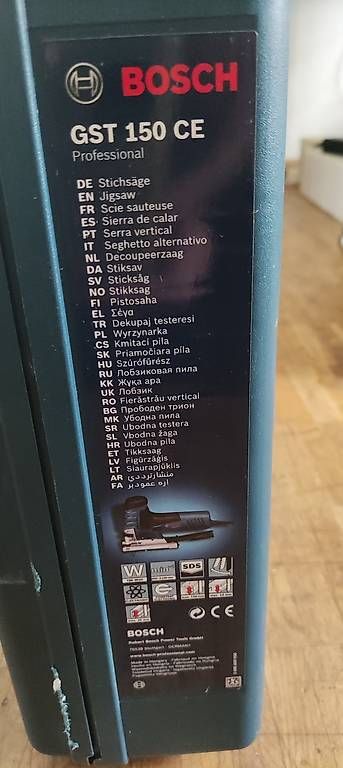Tutte le macchine: Bosch GST 150CE Professional Stichsäge – Usato da BASEL venduto da E-Bro.Electro 2