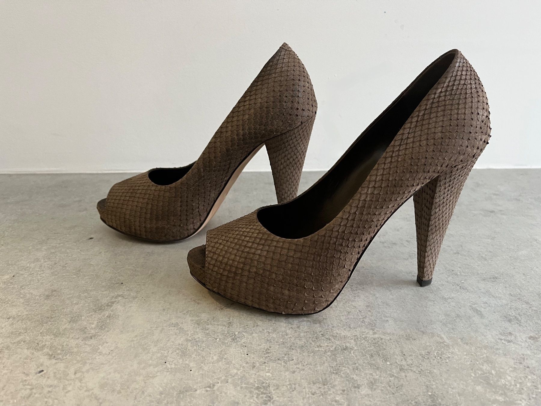 Bally Damenschuhe: BALLY Heels Python, Gr. 38.5 - NP: 795.- – Neu (gemäss Beschreibung) aus Zollikofen von spunk65 6