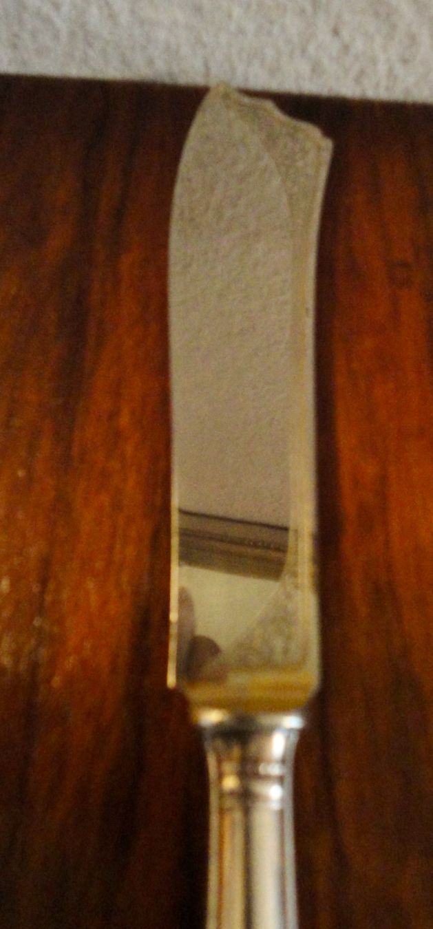 Posate: TORTENMESSER (VERSILBERT-GEPUNZT) – Usato da WÄDENSWIL venduto da katti01 1