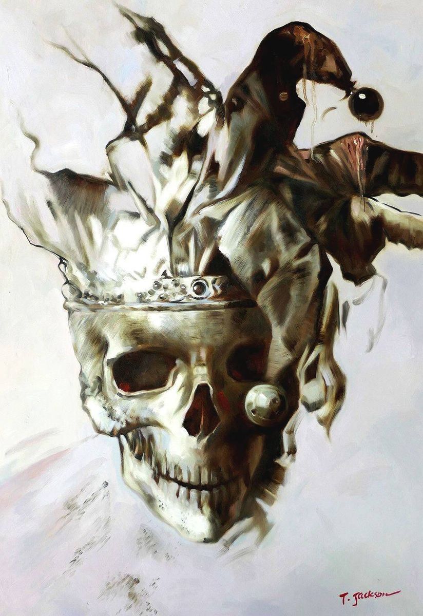 Riproduzioni & Creazioni: Modern Art - Joker skull – Nuovo (secondo la descrizione) da Larnaca venduto da KunstDepot24