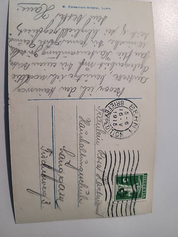Cartoline postali: Sammler 2 Ansichtskarten über 100 Jahre alt – Usato da Spreitenbach venduto da dde_5k86 3