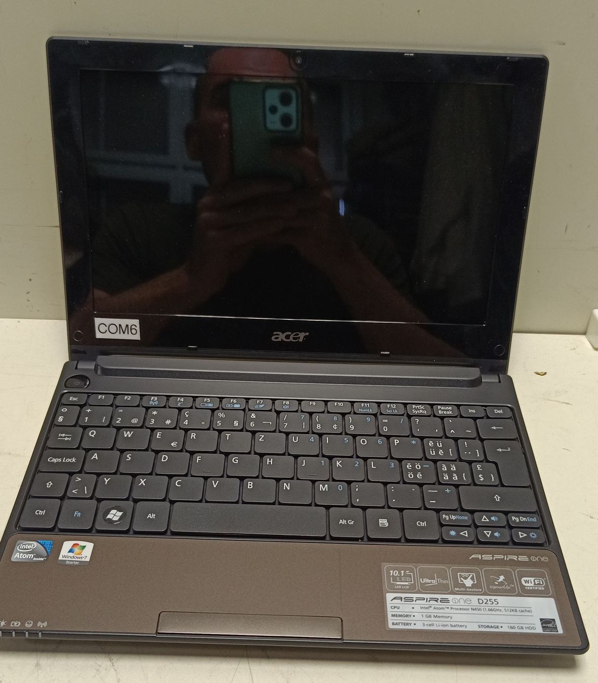 Acer Notebook: Acer Aspire One D255 Netbook - (em73) – Difettoso da Künten venduto da Schnaepplihuus