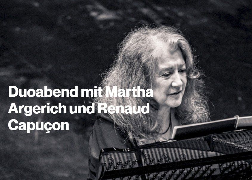 Biglietti: Martha Argerich + Capuçon 8.10.2026 1 ticket – Usato da Meggen venduto da vlg_rt62
