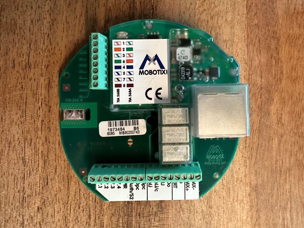 MOBOTIX Erweiterte Anschlussplatine für T2x (MX-OPT-IO1) (Gebraucht) in ...