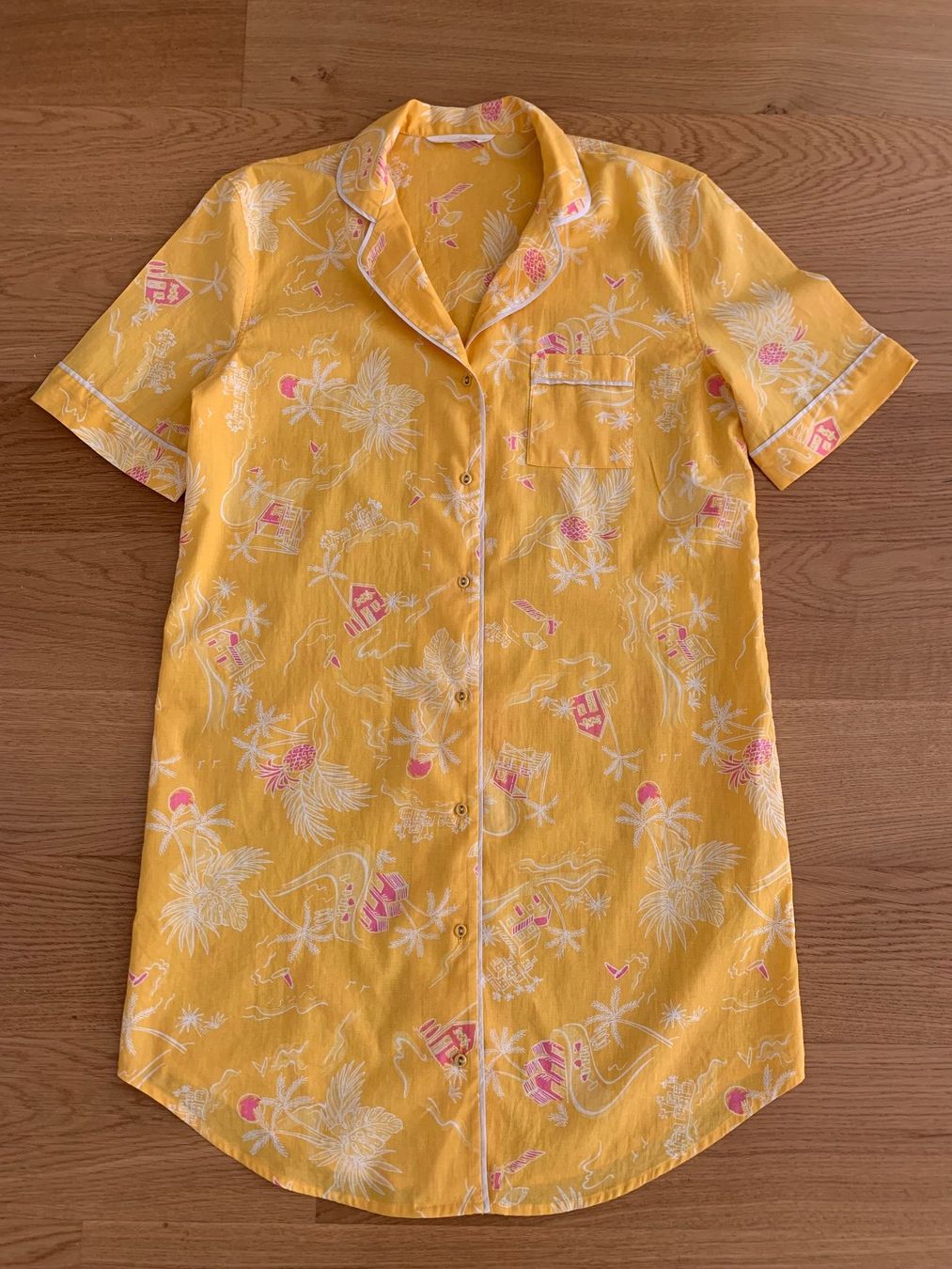 Negligees & Pigiami: Neues Nachthemd aus Baumwolle Grösse 38 – Nuovo (secondo la descrizione) da Riehen venduto da mahesigo 1