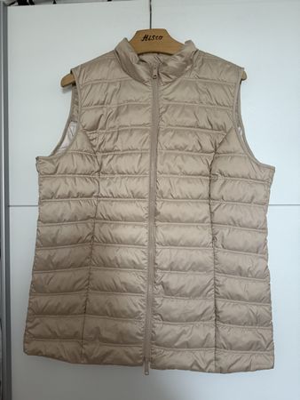Bonita Steppweste, Beige, Grösse 44, Frühling/ Herbst Top!