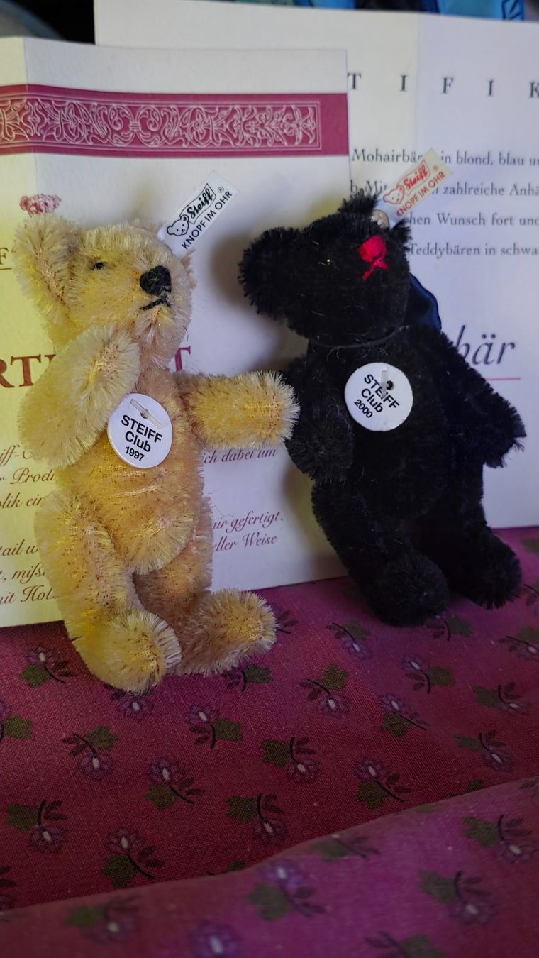 Steiff Jouets: 2 mini Steiff Teddybären Bären – D'occasion à Wittenbach par rose_rosi 2