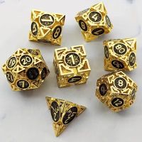 Dungeons and Dragons d&d dnd metal hollow Würfel