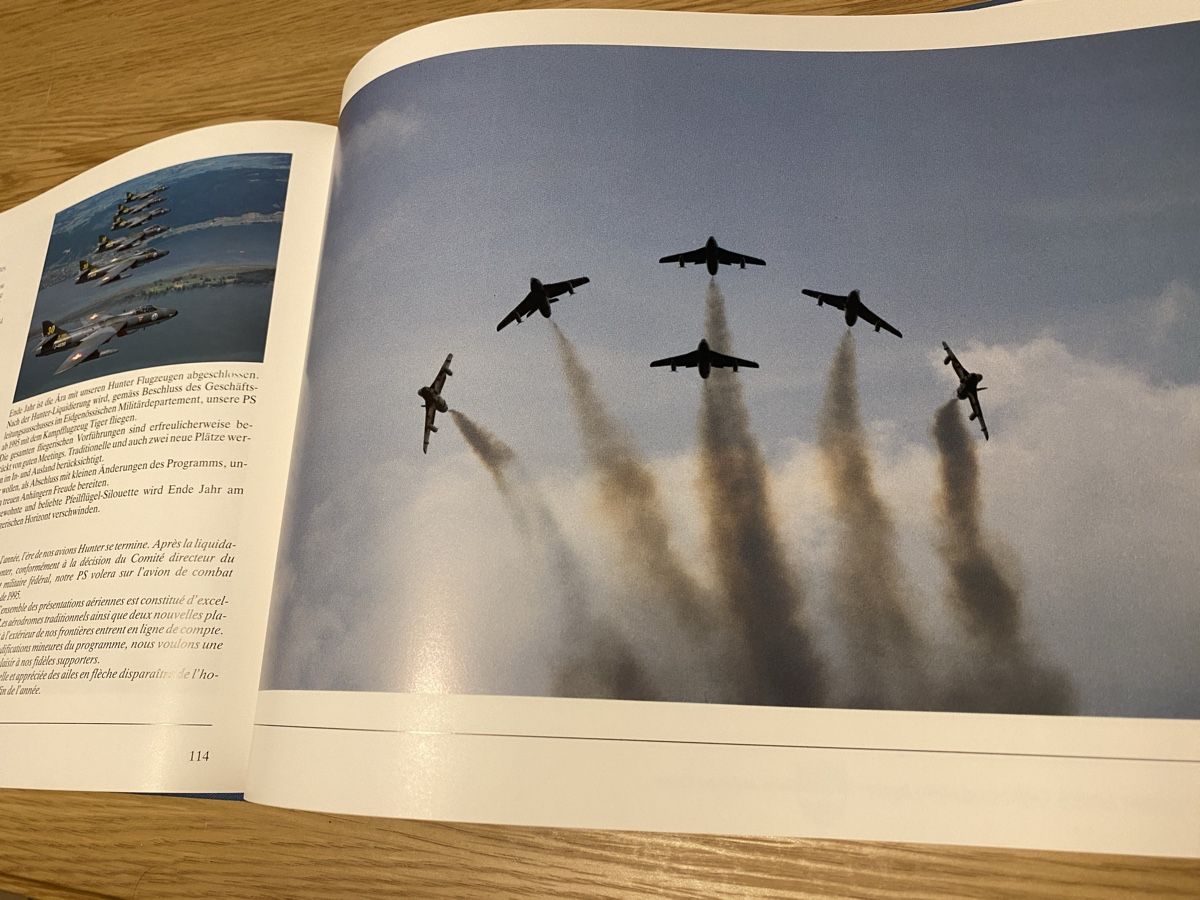 Libri: Patrouille Suisse Hunter Buch Pellanda – Usato da Buochs venduto da snowman07 8